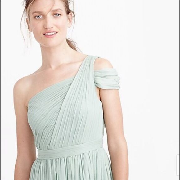 J Crew Cara Silk Chiffon Cocktail Dress wine NEW - Picture 3 of 5